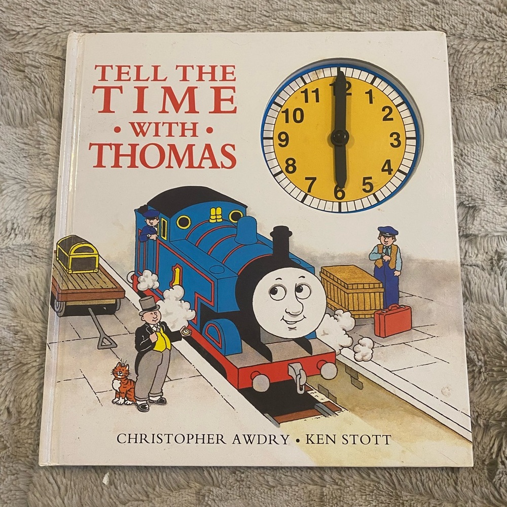 Tell the Time with Thomas, children’s book